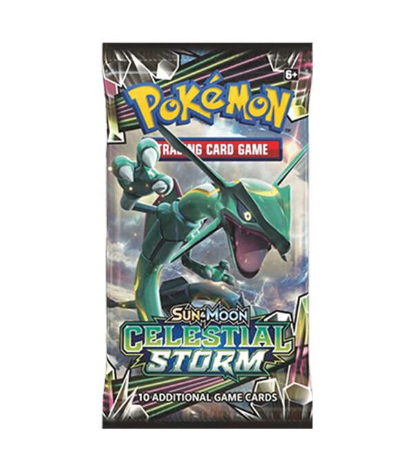 Sun and Moon Celestial Storm Booster Pack Box Fresh