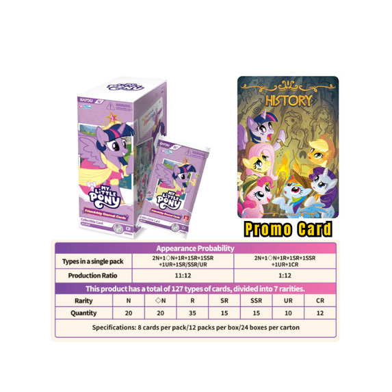 KAYOU My Little Pony Friendship Eternal Cards - Fun Moment Edition English Series 1 BOX