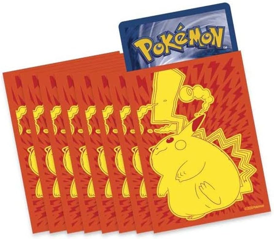 Pokemon TCG │ Vivid Voltage Pikachu VMAX Card Sleeves (65ct)