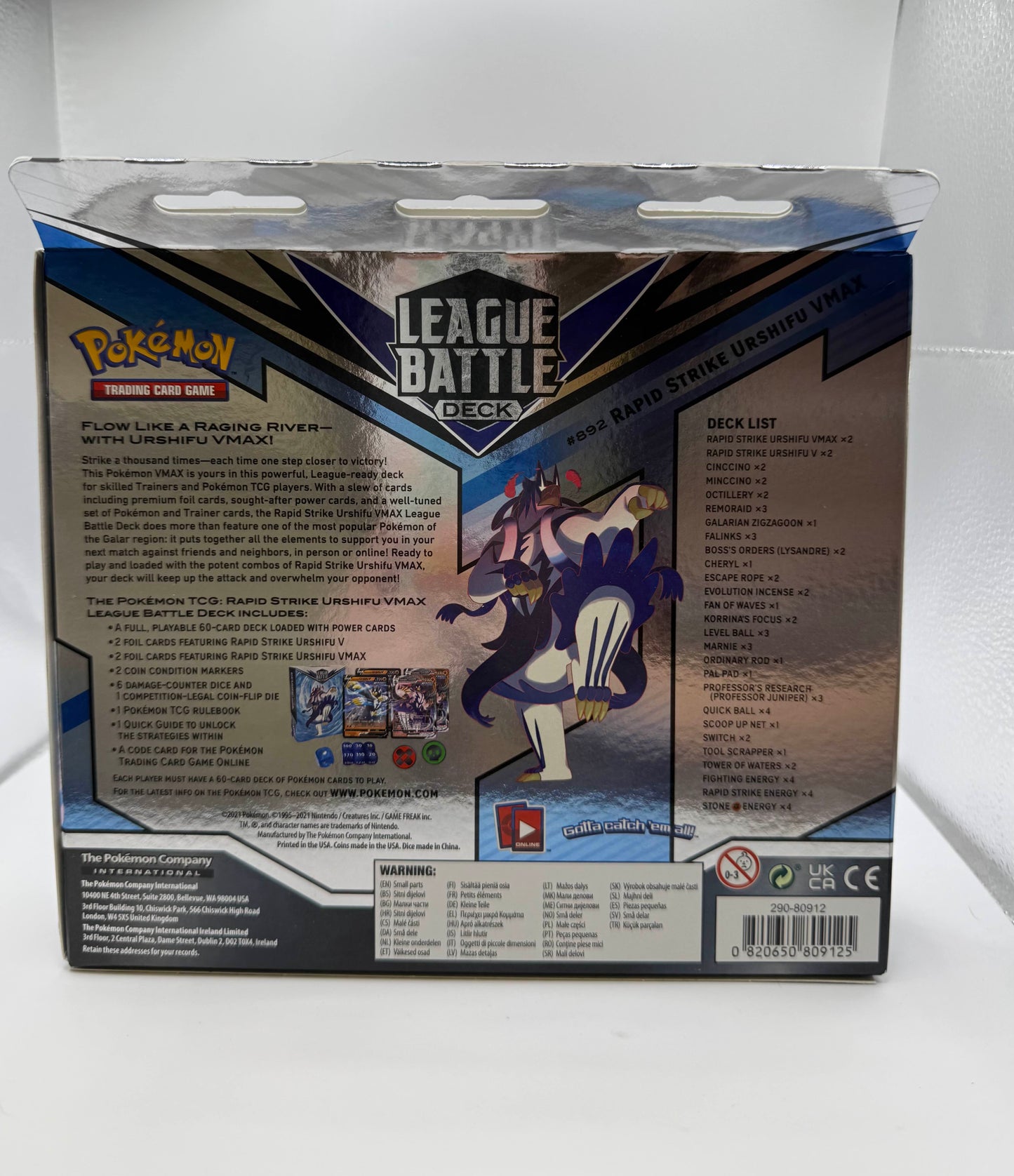 Pokémon TCG │ Battle Deck: Rapid Strike Urshifu VMAX