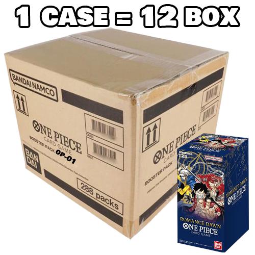 One Piece OP-01 Japanese Romance Dawn Booster Box Case