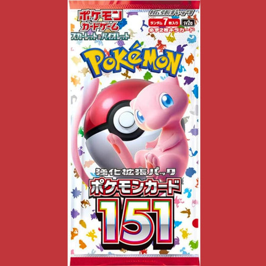 Pokemon 151 Japanese Booster Pack