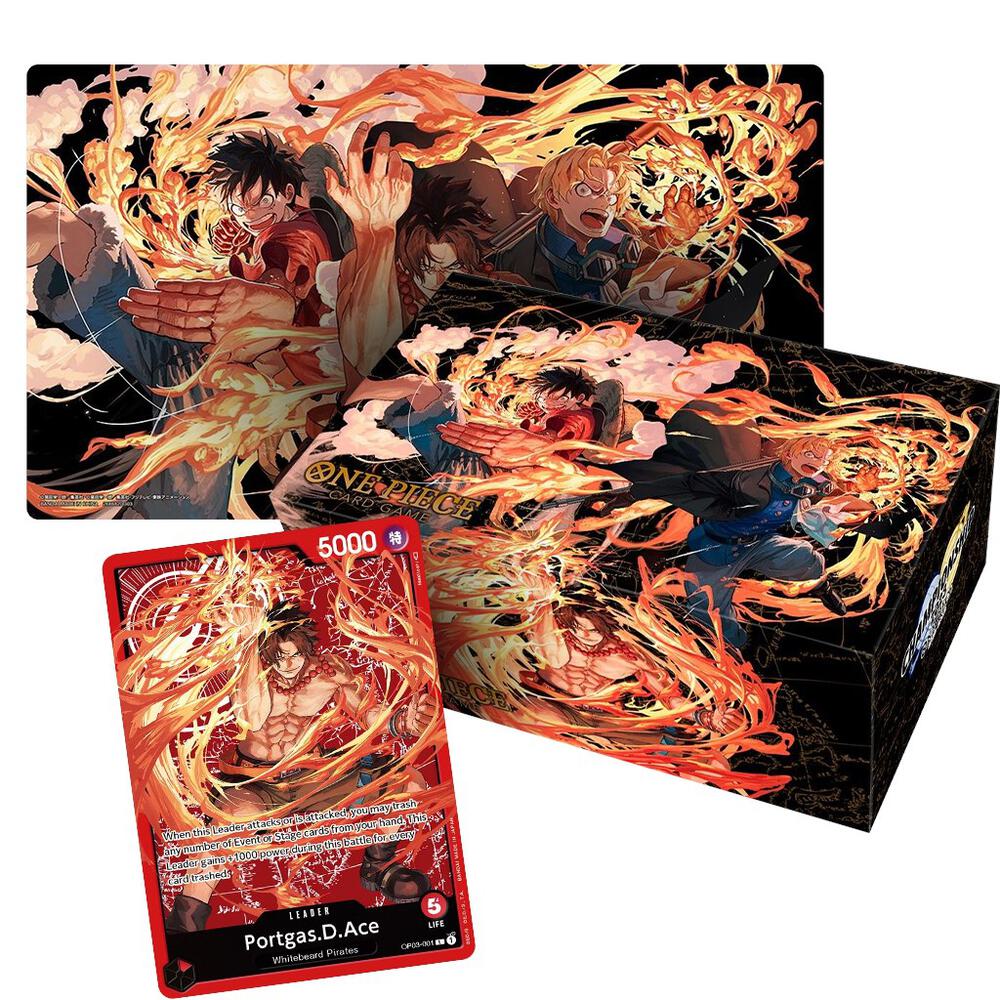 One Piece Card Game: Special Goods Set -Ace/Sabo/Luffy- - Bandai Supply Bundles (BSB)