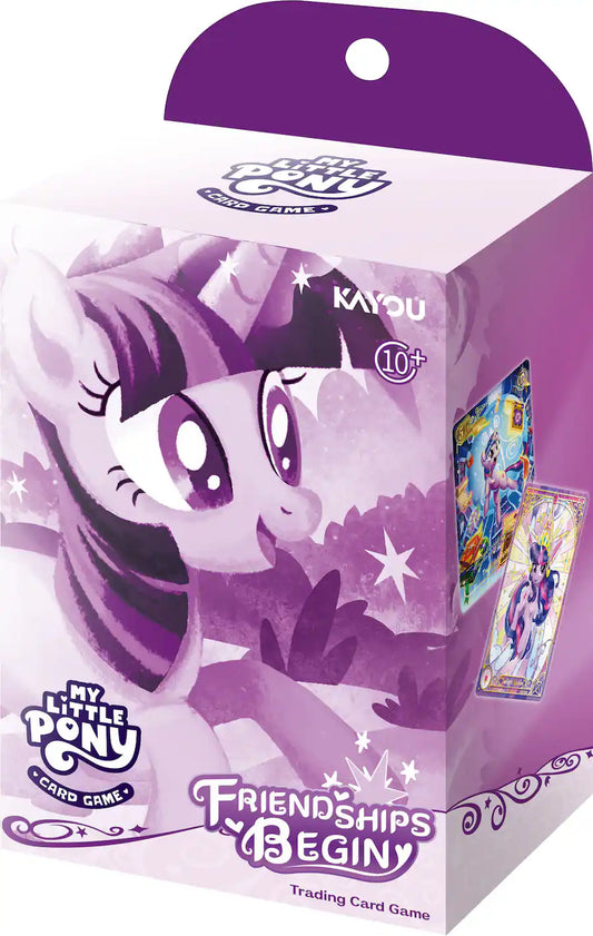 Kayou - My Little Pony Trading Card Game - Friendships Begin Starter Set (1 Starter Set per Order) - TWILIGHT SPARKLE