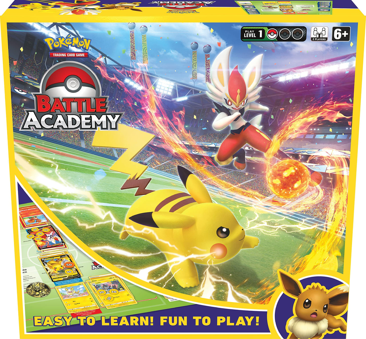 Pokemon TCG │ 2022 Battle Academy (Pikachu V & Eevee V)