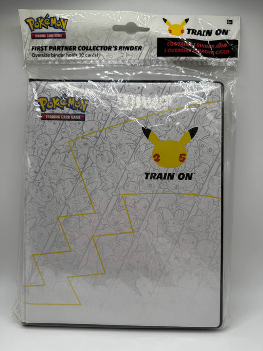 First Partner 25th Celebrations Jumbo Card Collector's Binder