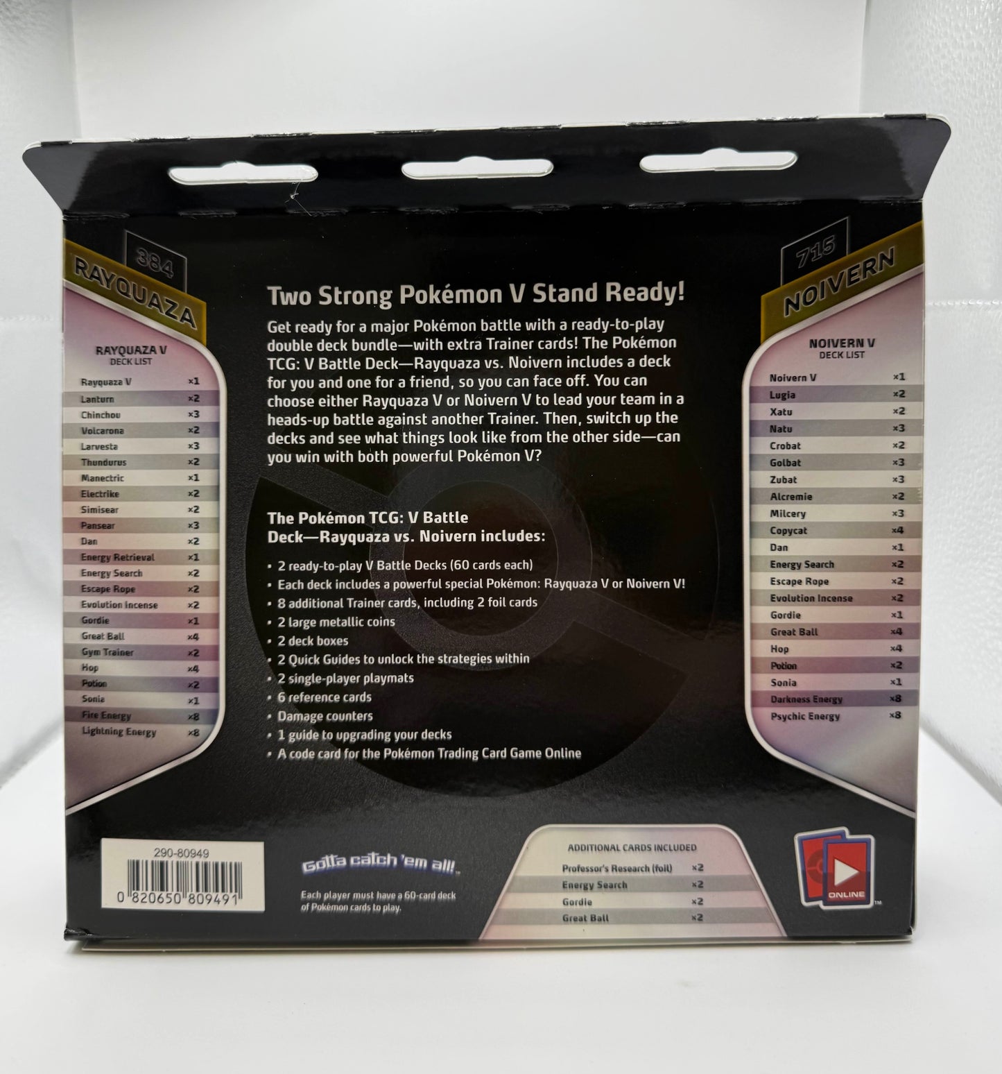 Pokémon TCG │ Battle Deck: Rayquaza vs Noivern