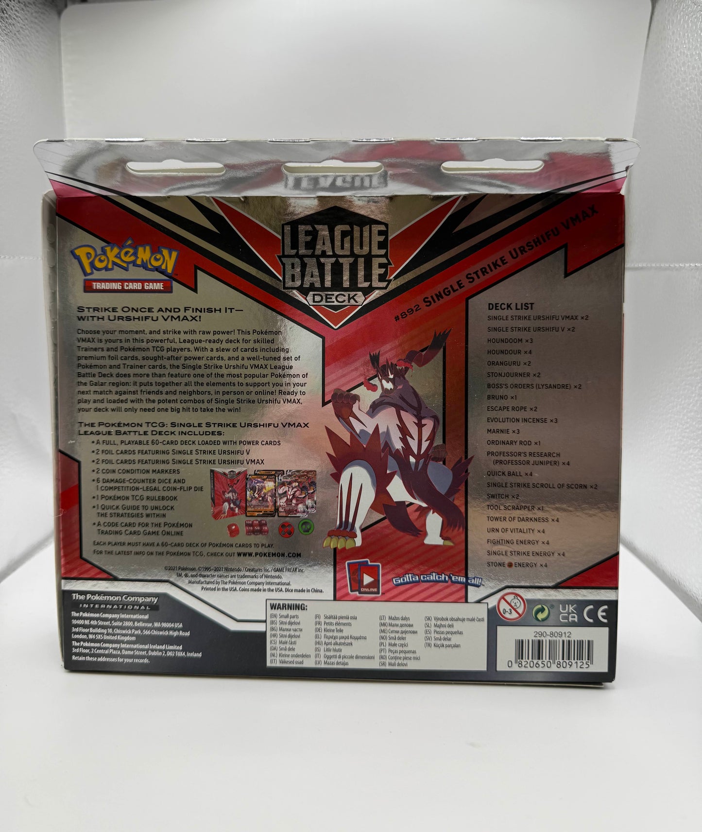 Pokémon TCG │ Battle Deck: Single Strike Urshifu VMAX