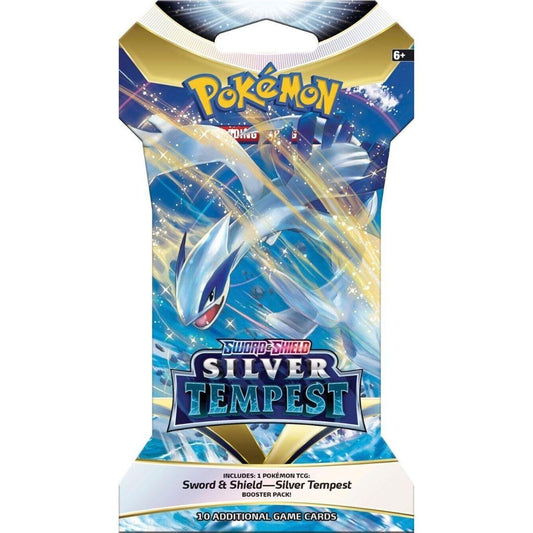 Silver Tempest Sleeved Booster Pack