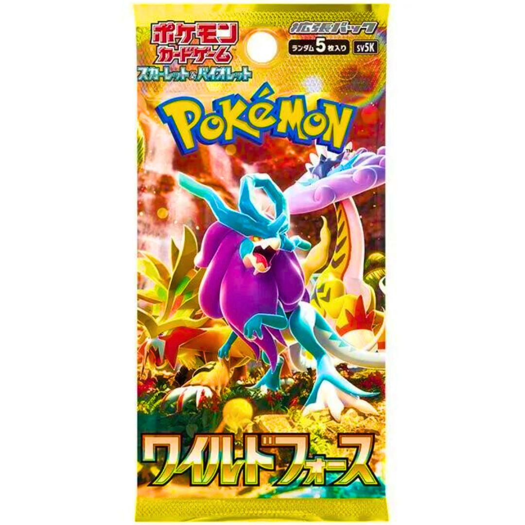 Wild Force Japanese Booster Pack