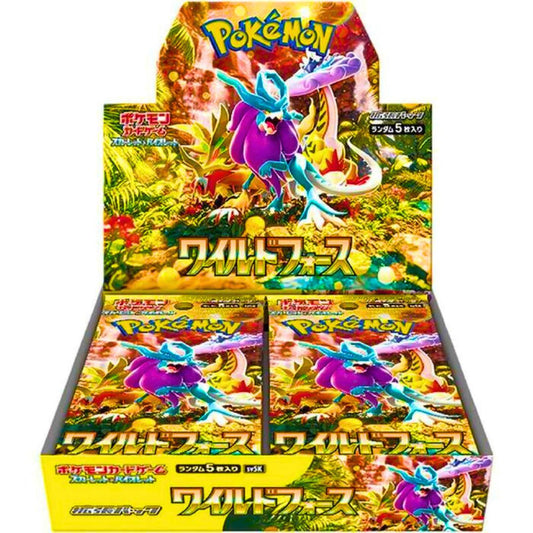 Wild Force Japanese Booster Box (30 Packs)