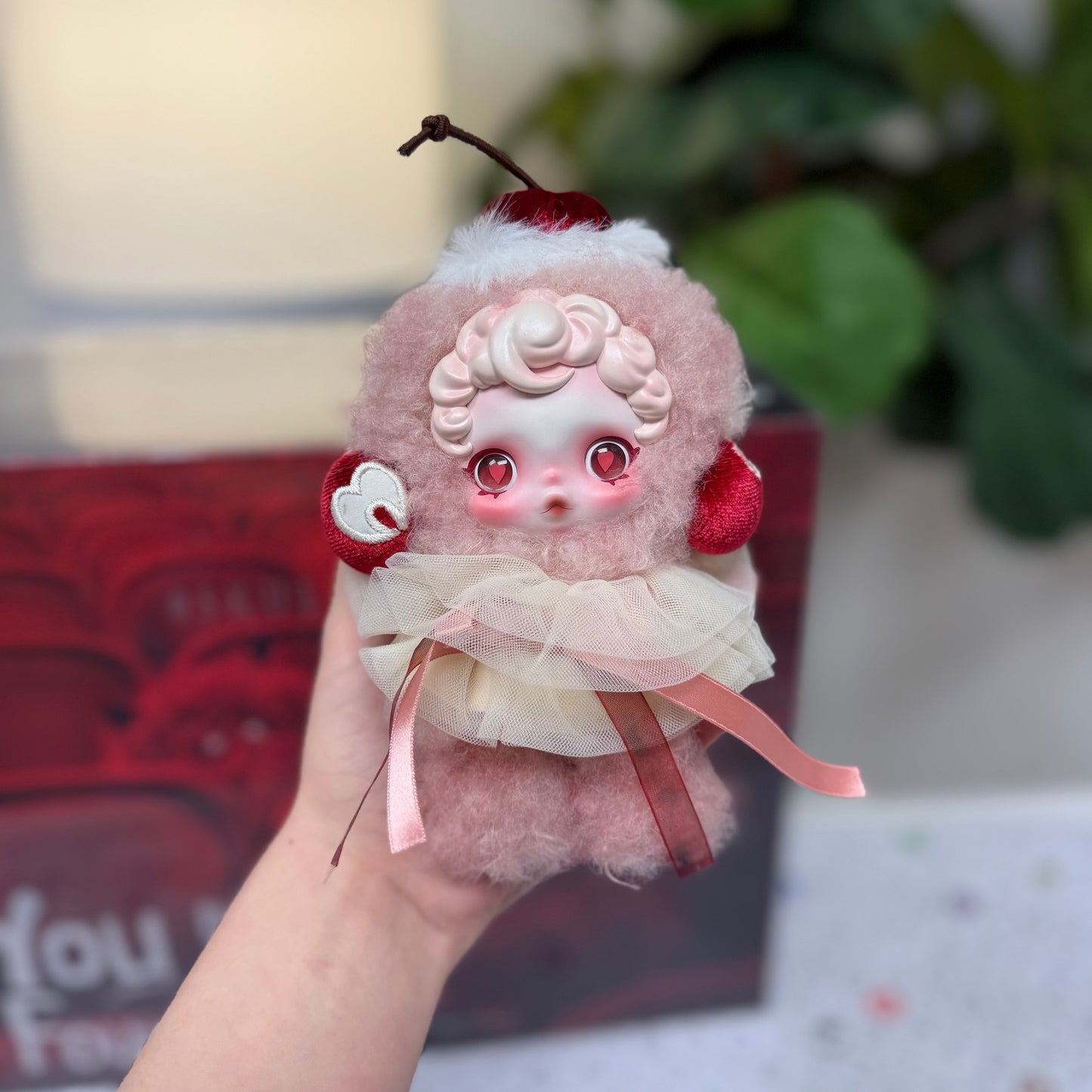 Authentic SkullPanda "YOU FOUND ME!" Plush Keychain