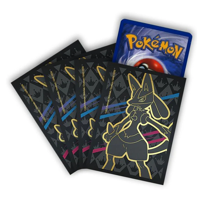 Pokemon TCG │ Crown Zenith Lucario Card Sleeves (65ct)