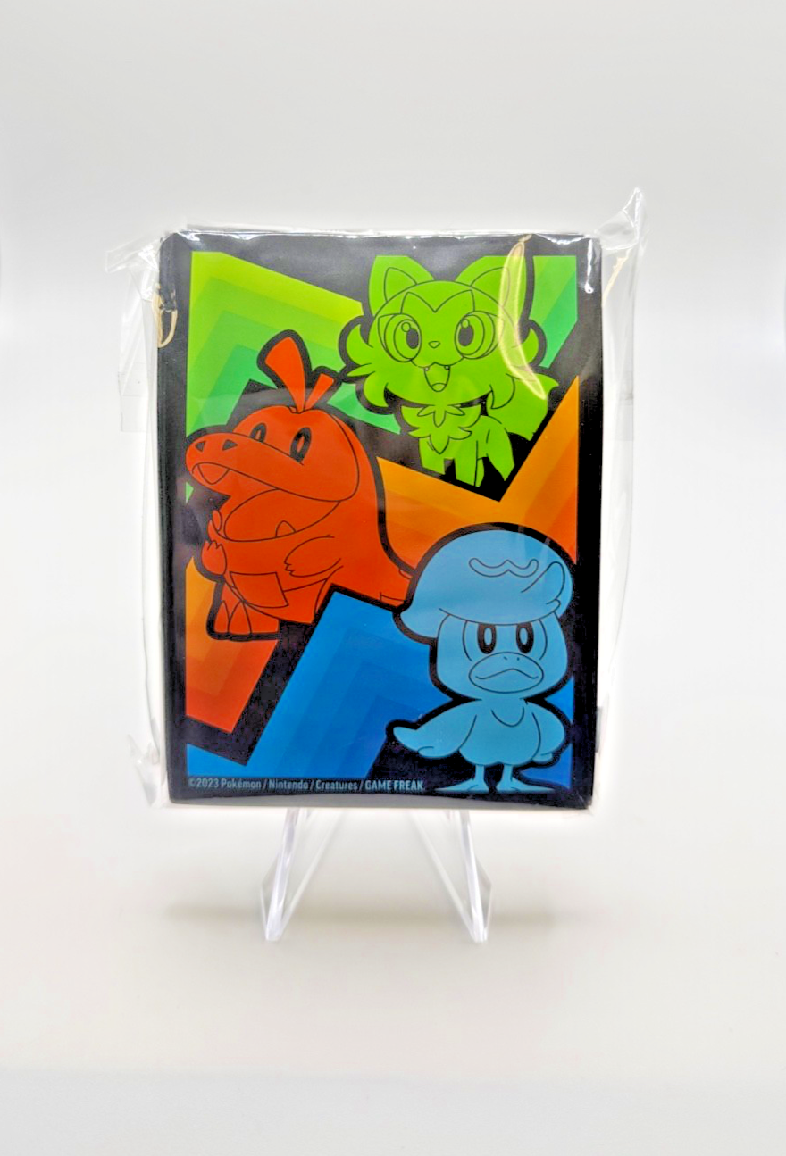 Pokemon TCG │ Paldea Evolved ETB Starters Card Sleeves (65ct)