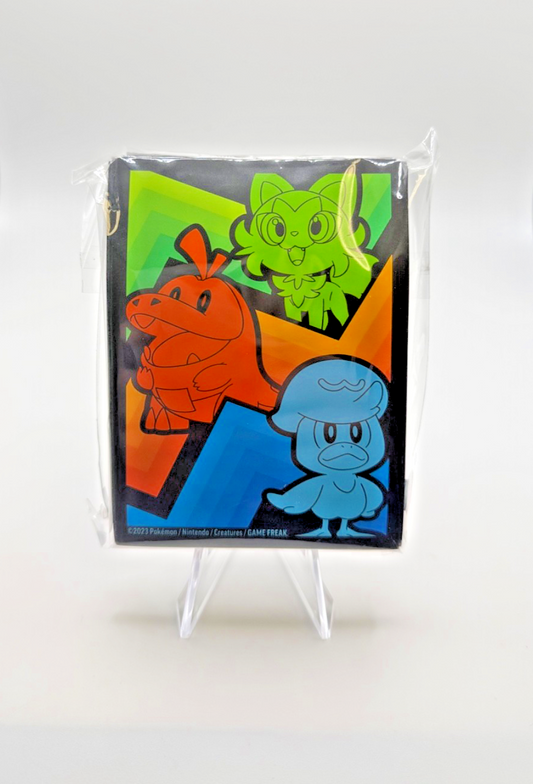 Pokemon TCG │ Paldea Evolved ETB Starters Card Sleeves (65ct)