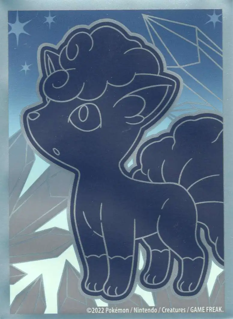 Pokemon TCG │ Silver Tempest ETB Alolan Vulpix Card Sleeves (65ct)