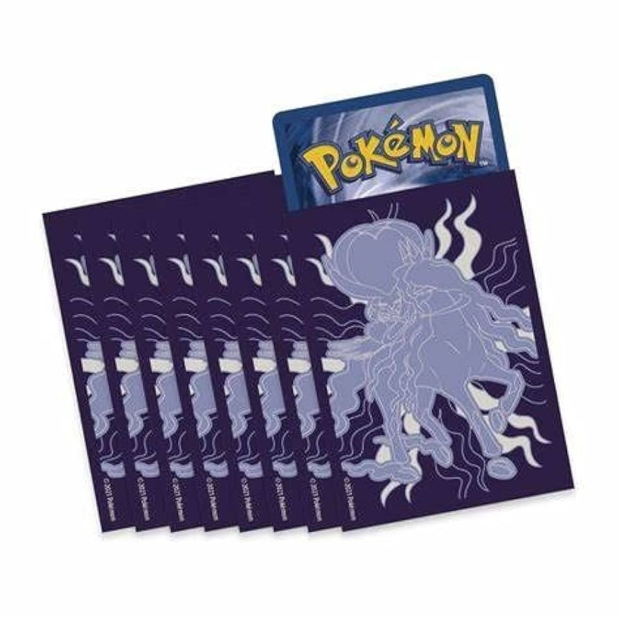 Pokemon TCG │ Chilling Reign ETB Shadow Rider Calyrex Card Sleeves (65ct)