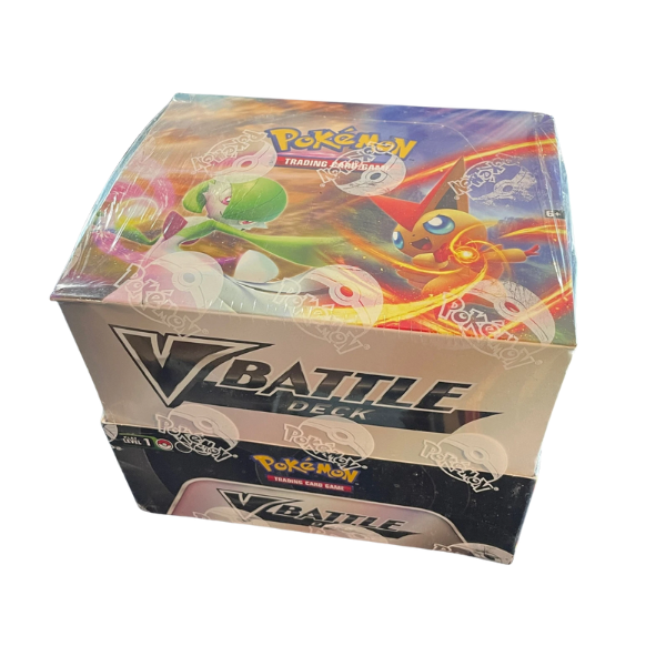 Pokémon TCG │ Battle Decks: Victini V & Gardevoir V CASE (8 Decks)
