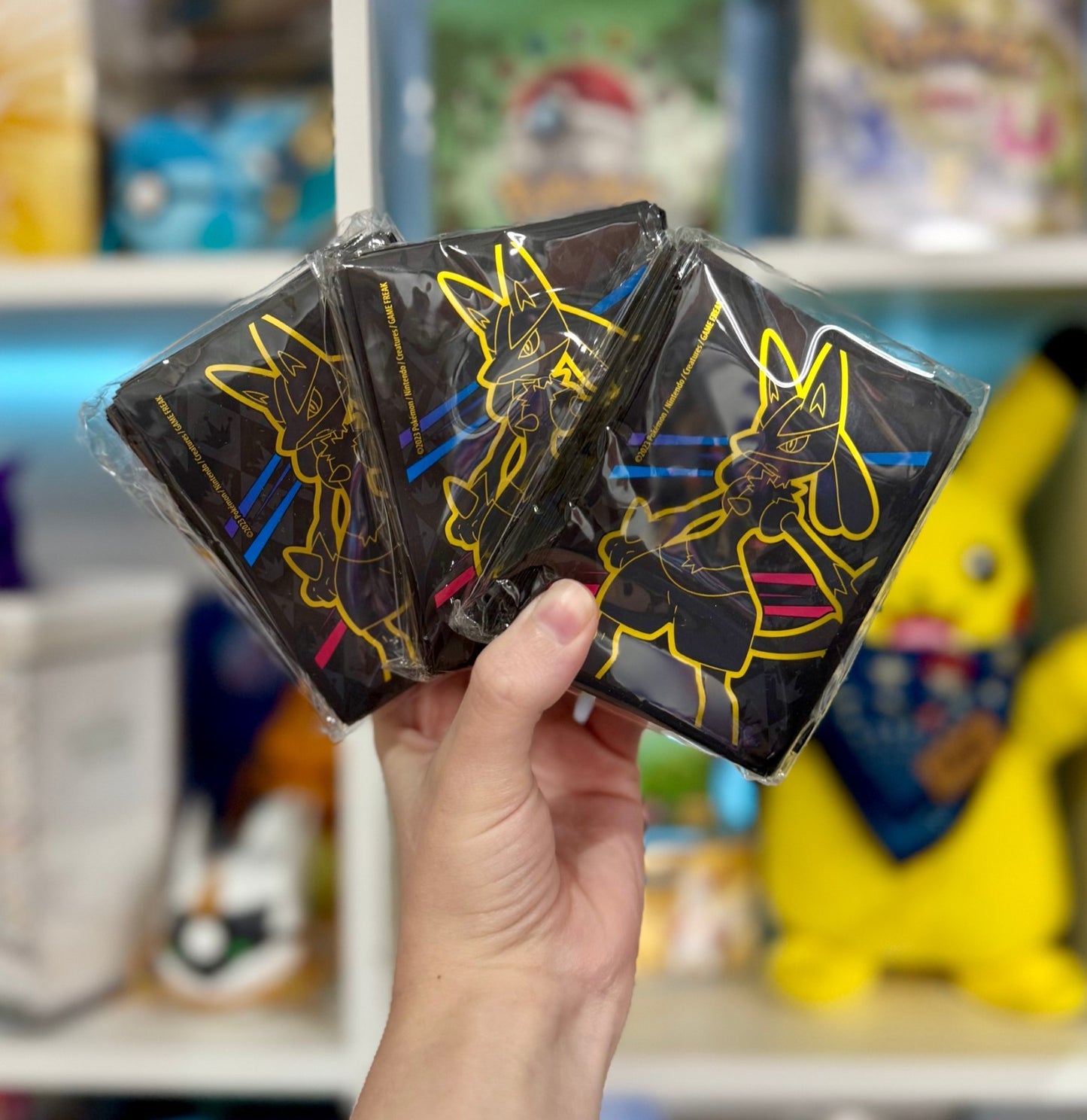 Pokemon TCG │ Crown Zenith Lucario Card Sleeves (65ct)
