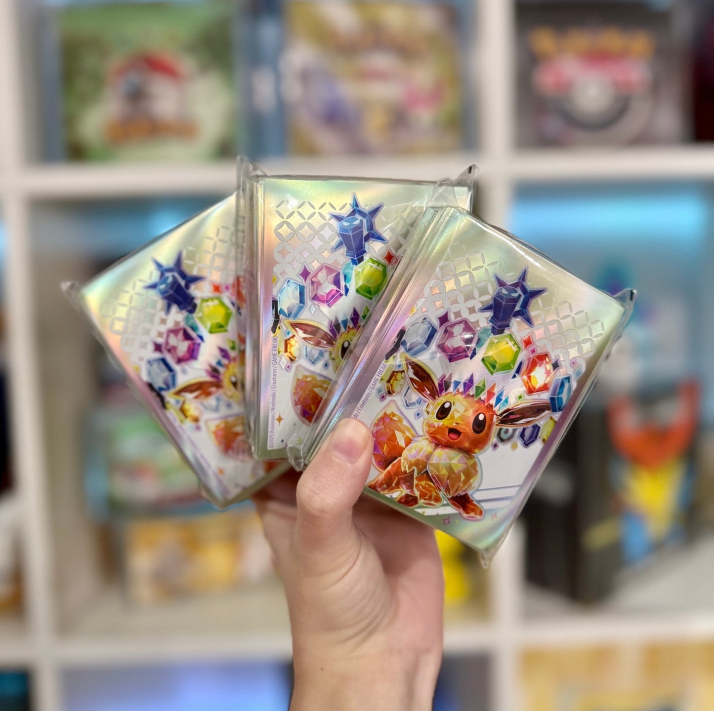 Pokemon TCG │ Prismatic Evolutions Terastal Eevee Card Sleeves (65ct)