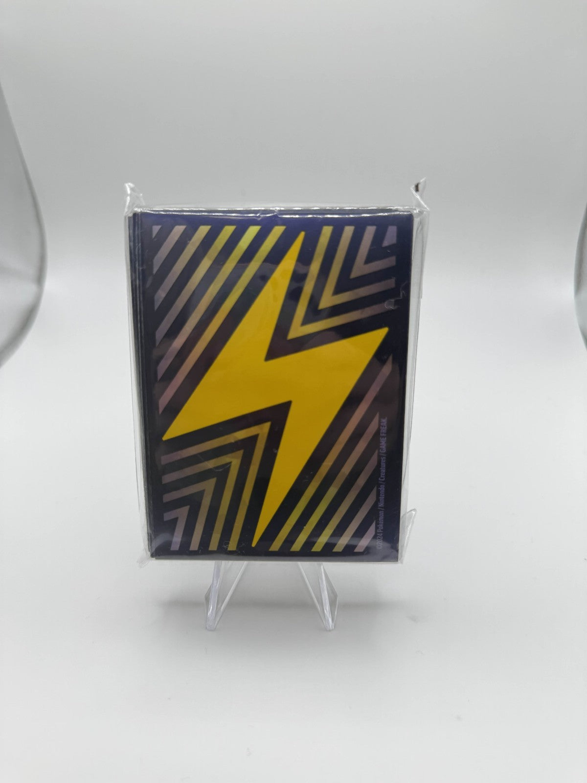 Pokemon TCG │ Surging Sparks ETB Lightning Bolt Card Sleeves (65ct)